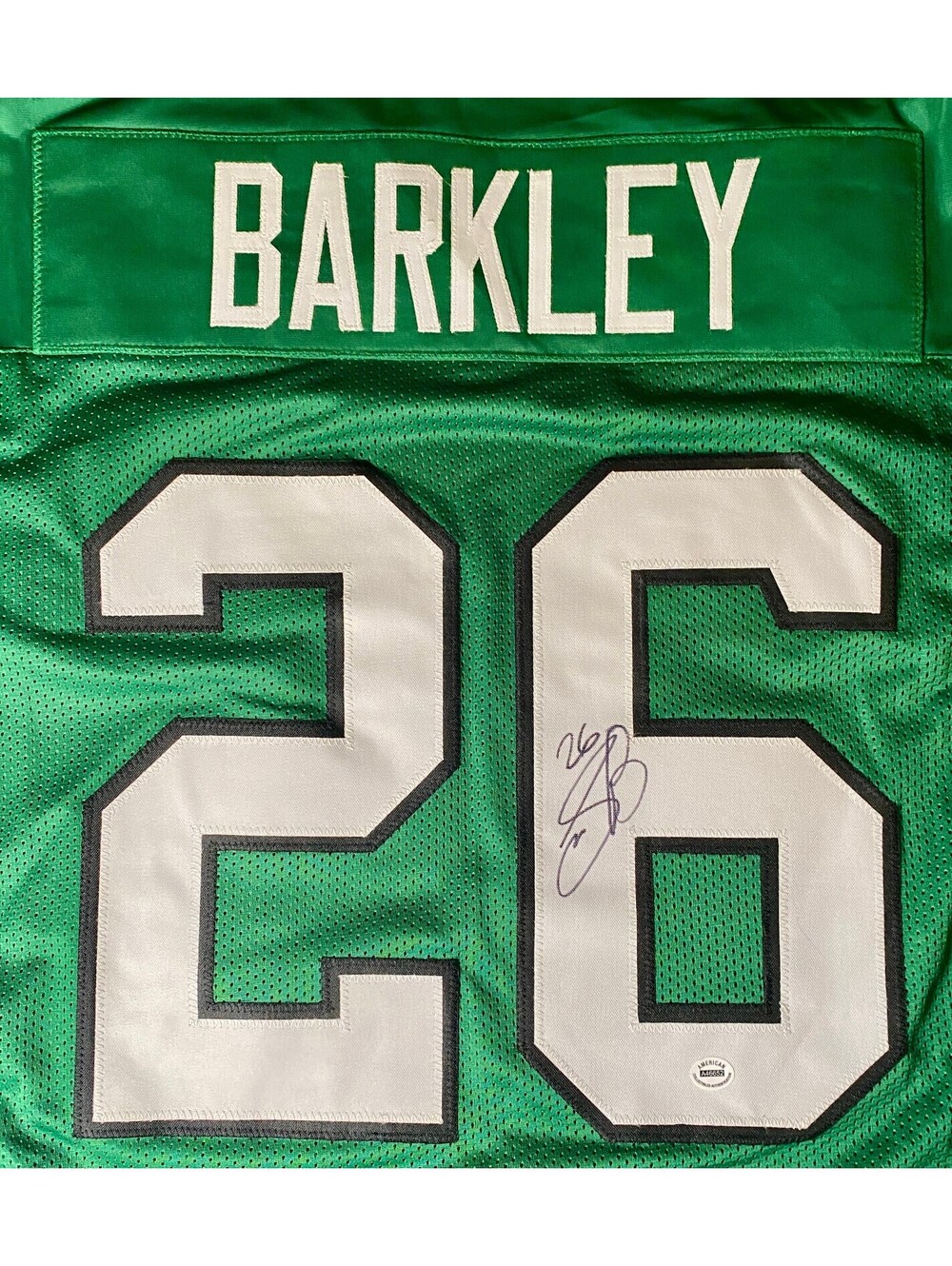 Saquon Barkley Signed Jersey With COA (A46652)